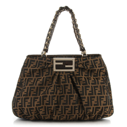 Fendi Zucca Mia Tote Tobacco 1 of 8