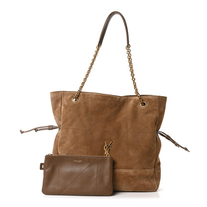 Saint Laurent Suede Medium Jamie Shopping Tote Golden Leaf 3 of 11