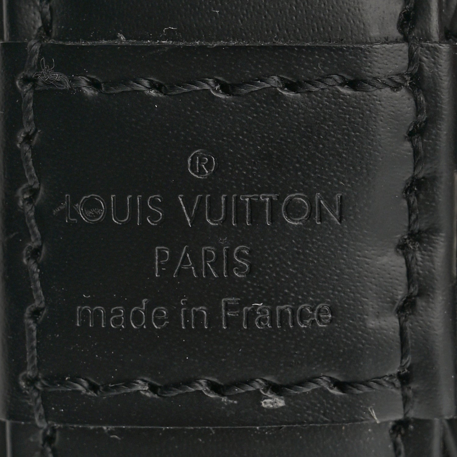 Louis Vuitton Epi Alma BB Black 6 of 11