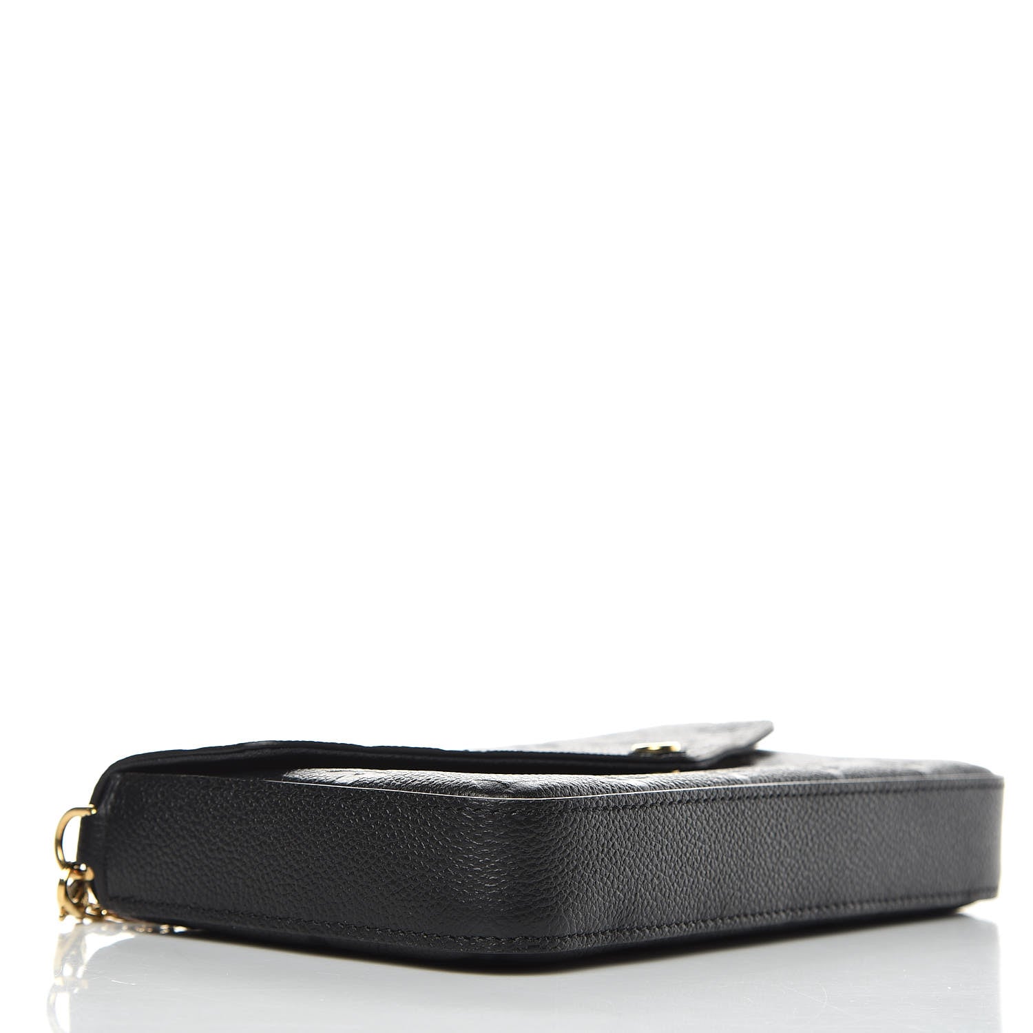 Louis Vuitton Empreinte Pochette Felicie Chain Wallet Black 4 of 11