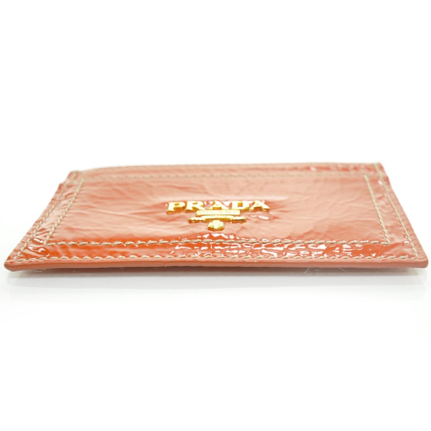 Vernice Card Holder Case Orange