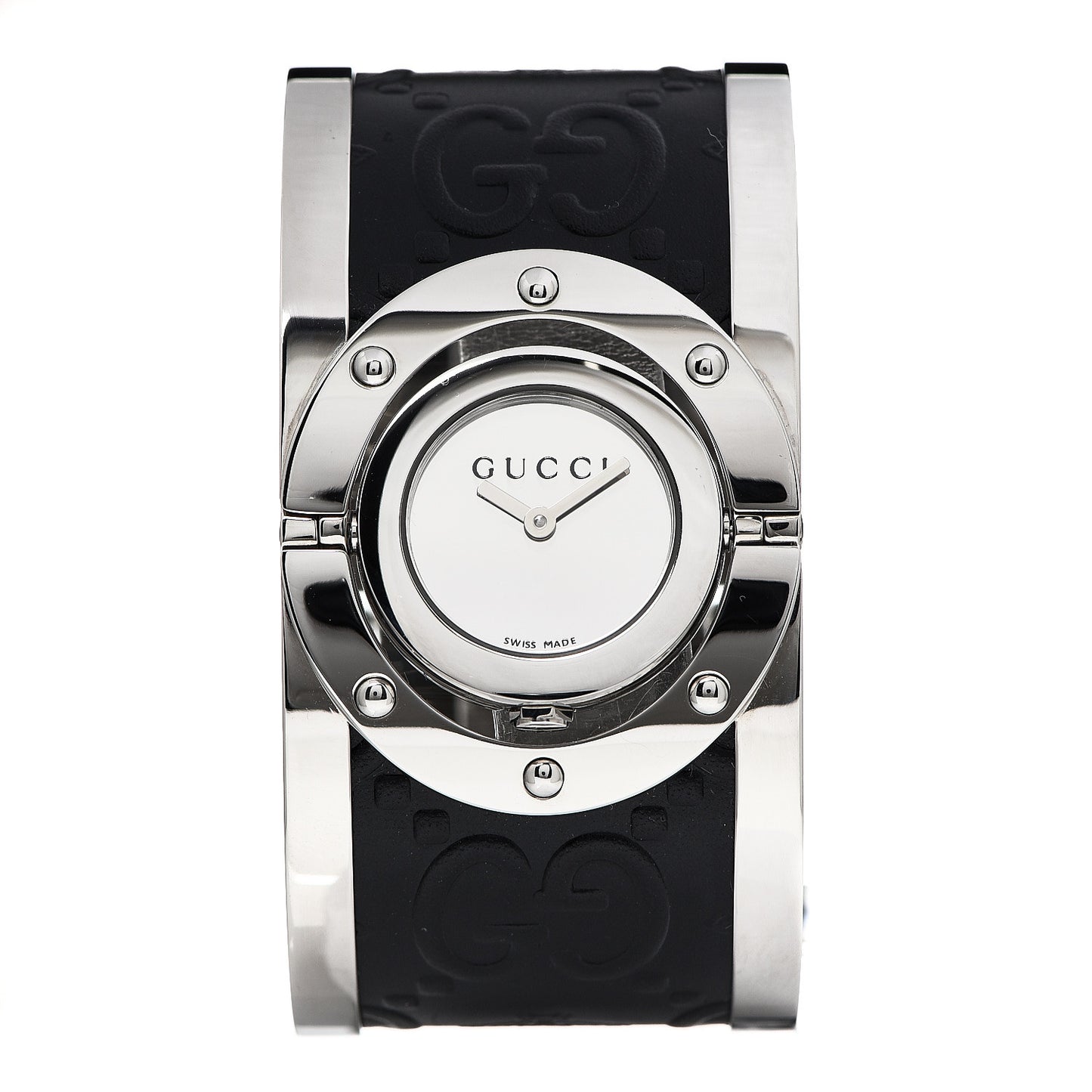 Stainless Steel Calfskin 33mm Twirl Quartz Watch