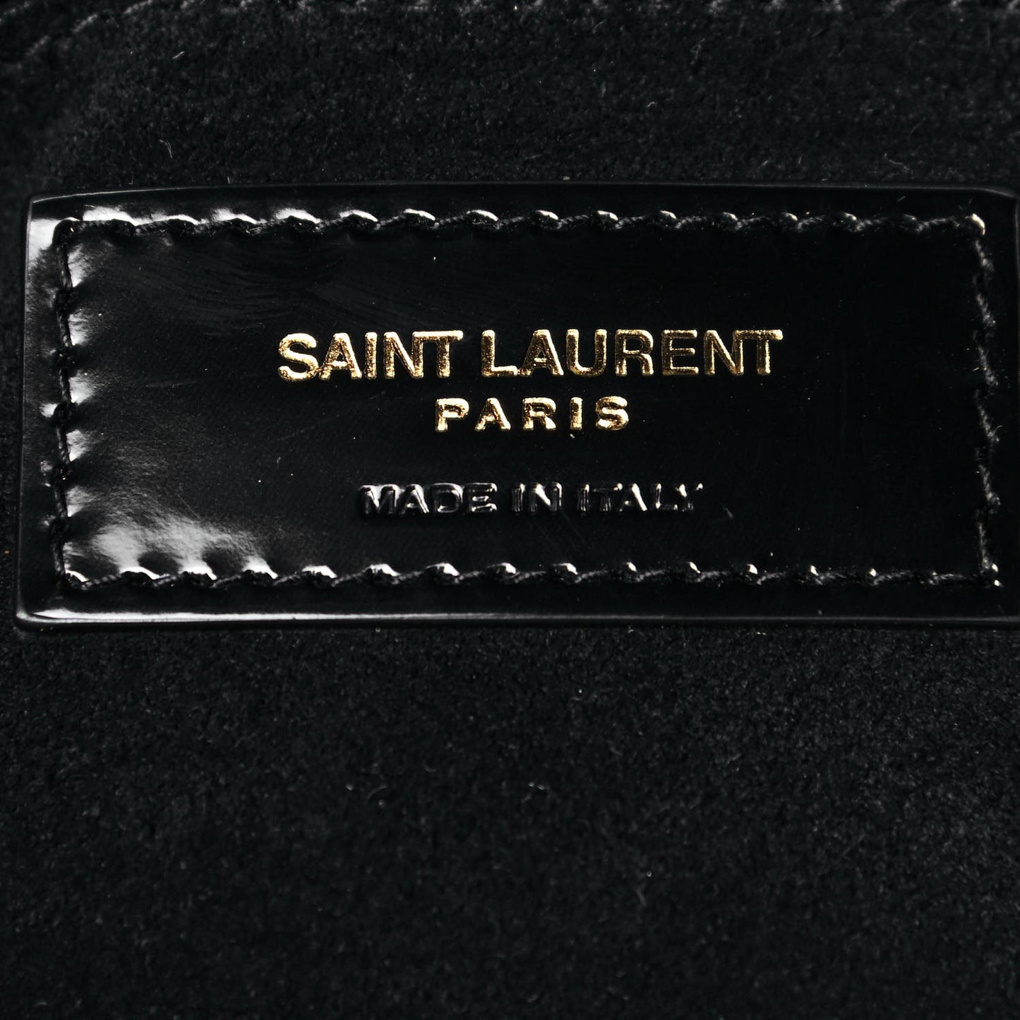 Patent Le 90 Shoulder Bag Black