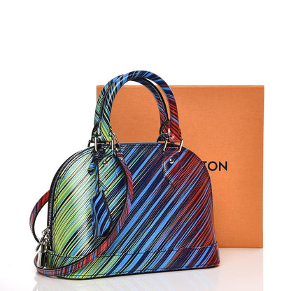 Louis Vuitton Epi Tropical Alma BB Vert Rouge 8 of 8