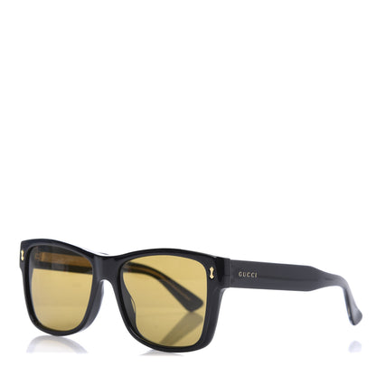 Gucci Acetate Sunglasses GG0052S Black 1 of 8