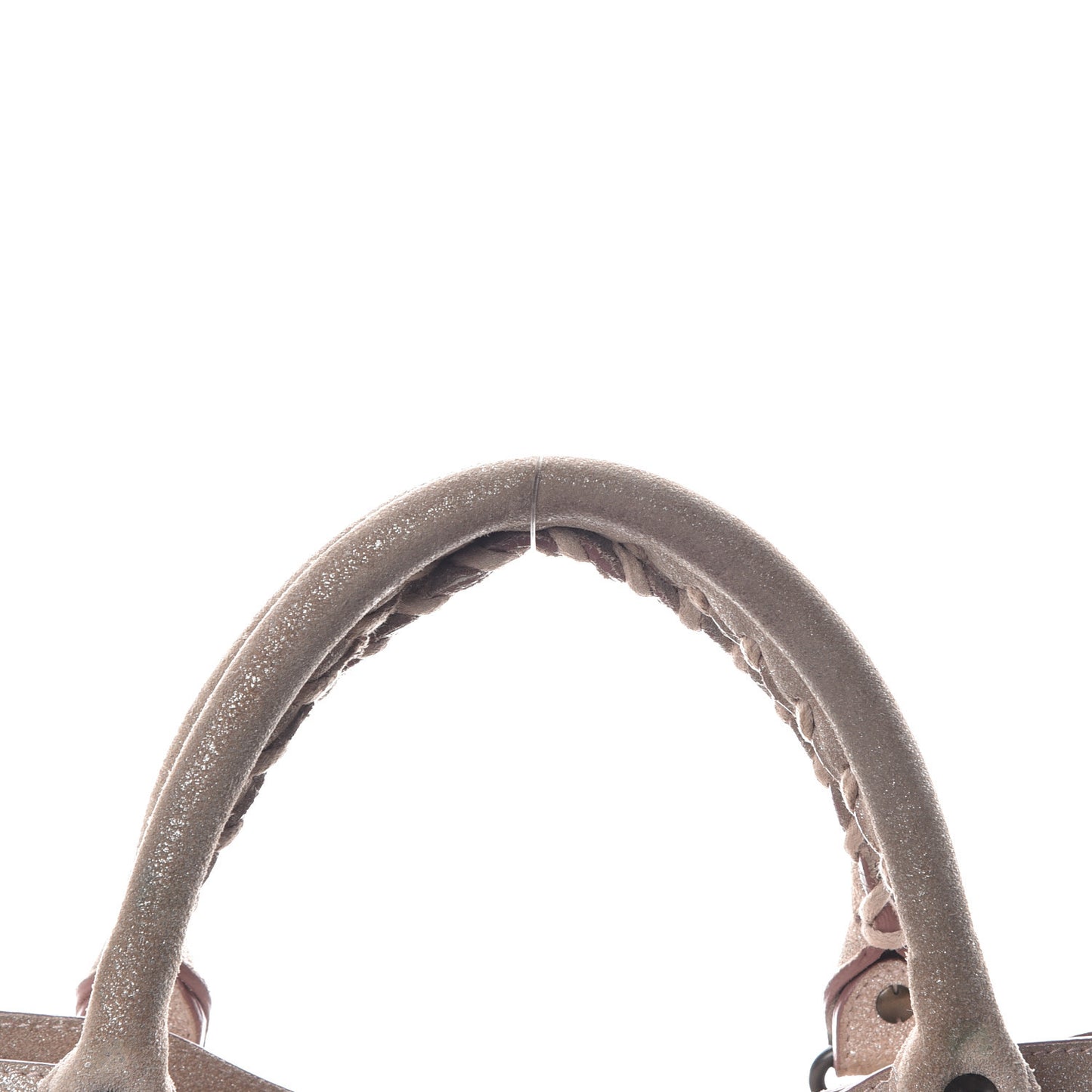 Metallic Craquele Calfskin Classic Hardware City Bois de Rose