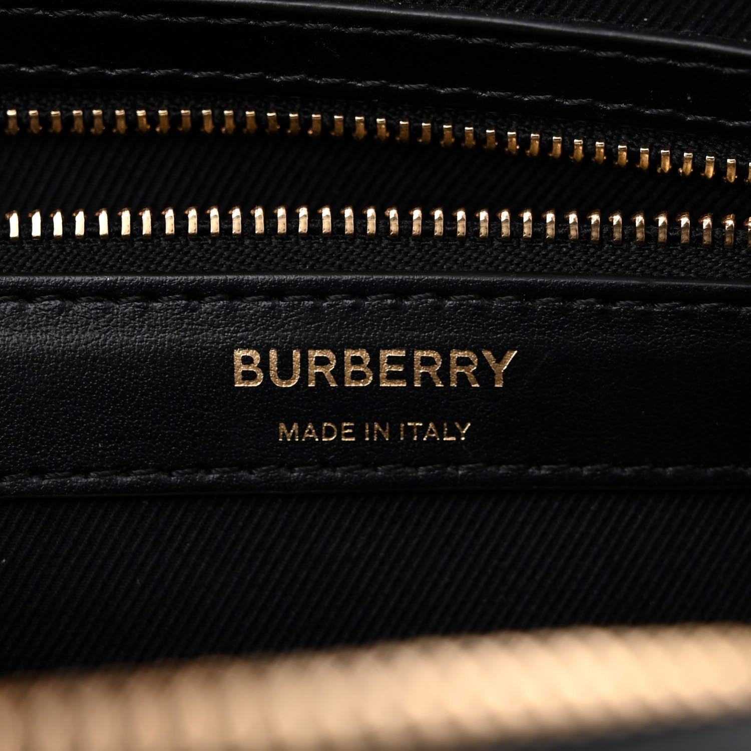 Burberry Calfskin Vintage Check Medium Camera Bag Archive Beige 6 of 15