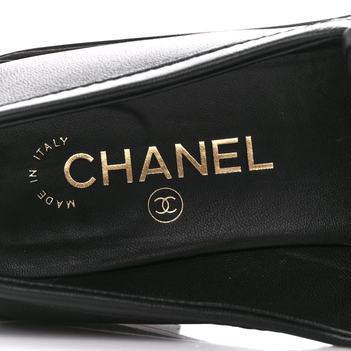 Lambskin Quilted CC Turnlock Loafers 40 Black
