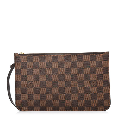 Louis Vuitton Damier Ebene Neverfull MM GM Pochette 1 of 7
