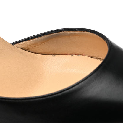 Christian Louboutin Shiny Nappa Iriza 100 Pumps 39 Black 8 of 9