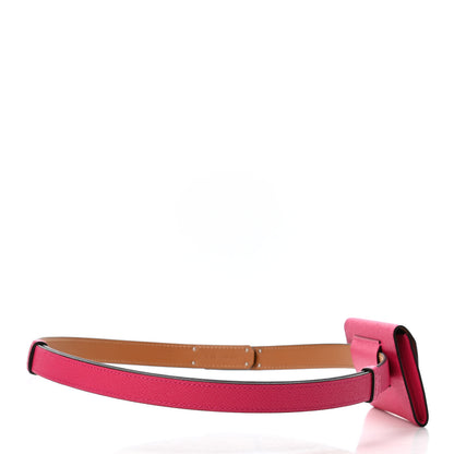 Hermes Epsom Kelly Pocket Belt Rose Mexico 2 of 3