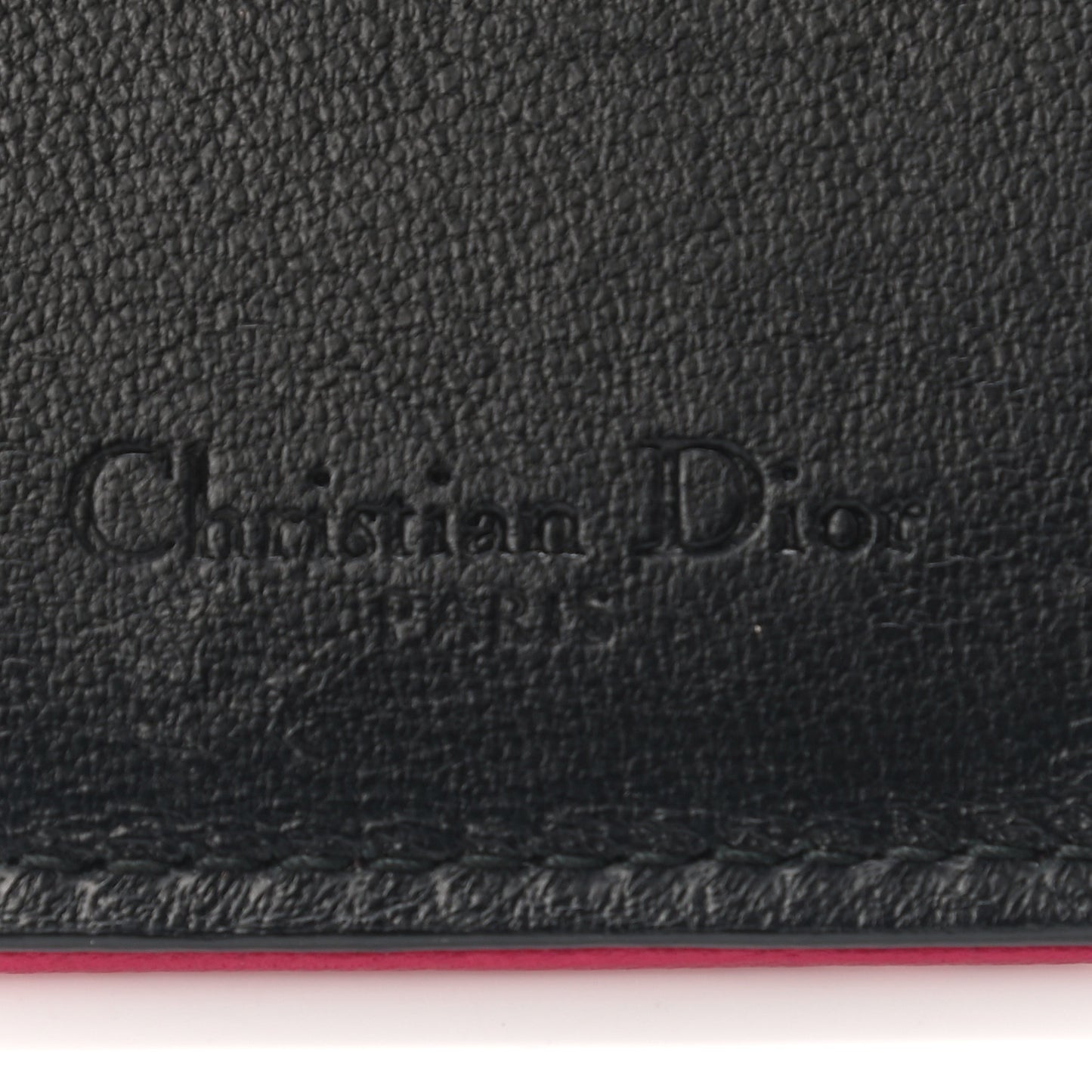 Lambskin Cannage Rendezvous Wallet Pink