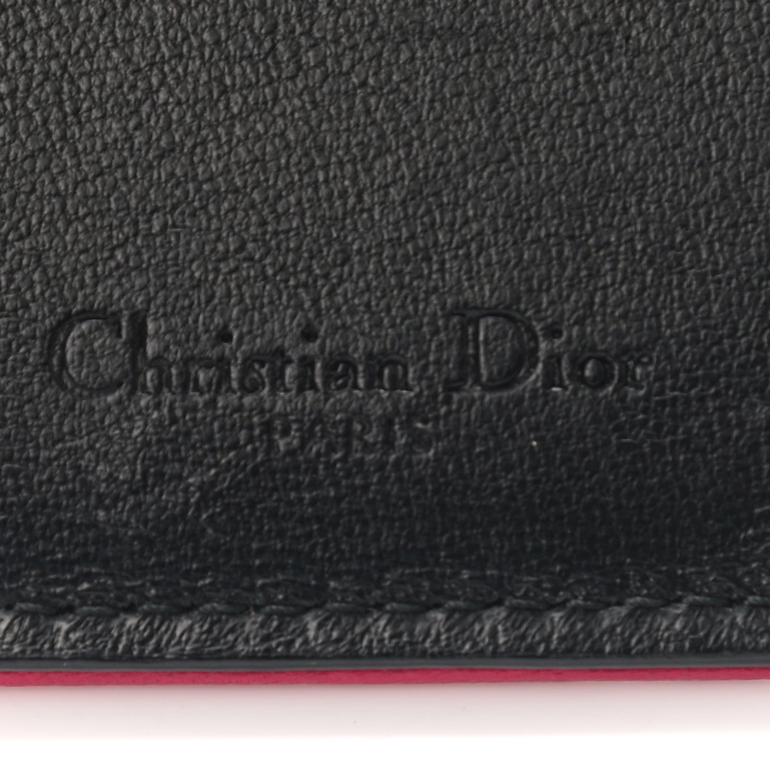 Christian Dior Lambskin Cannage Rendezvous Wallet Pink 5 of 7