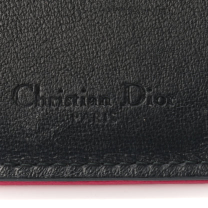 Christian Dior Lambskin Cannage Rendezvous Wallet Pink 5 of 7
