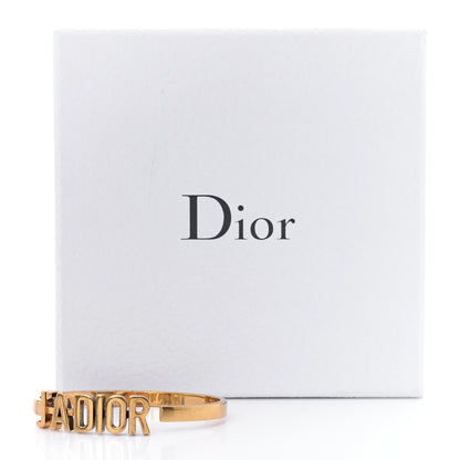 Christian Dior Metal J'Adior Bracelet Cuff Gold 5 of 5