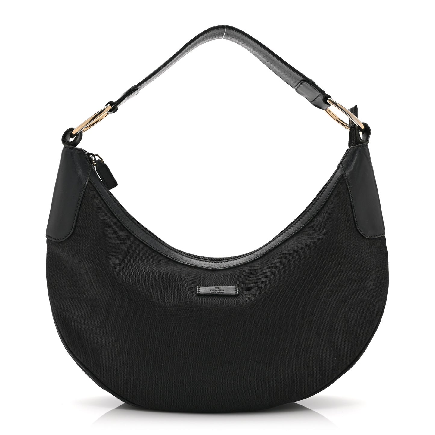 Monogram Half Moon Hobo Black