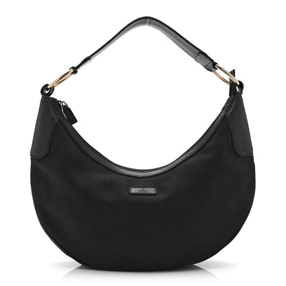 Gucci Monogram Half Moon Hobo Black 1 of 12