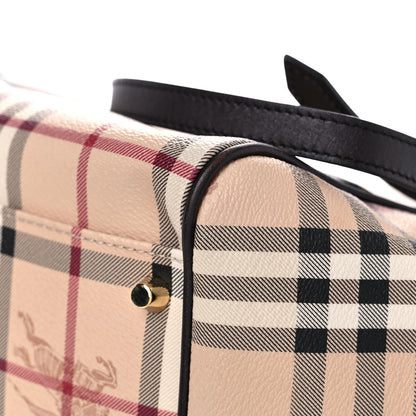 Burberry Haymarket Check Canterbury Tote Chocolate 10 of 15