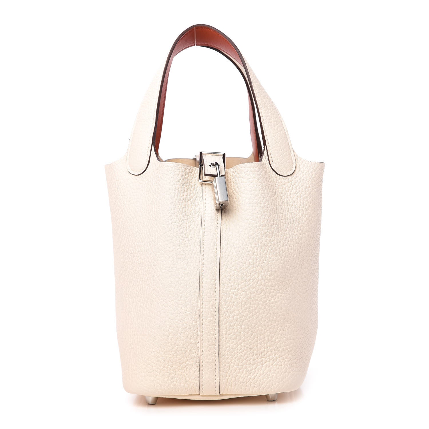 Hermes Taurillon Clemence Swift Eclat Picotin Lock 18 PM Nata Terre Battue 1 of 10