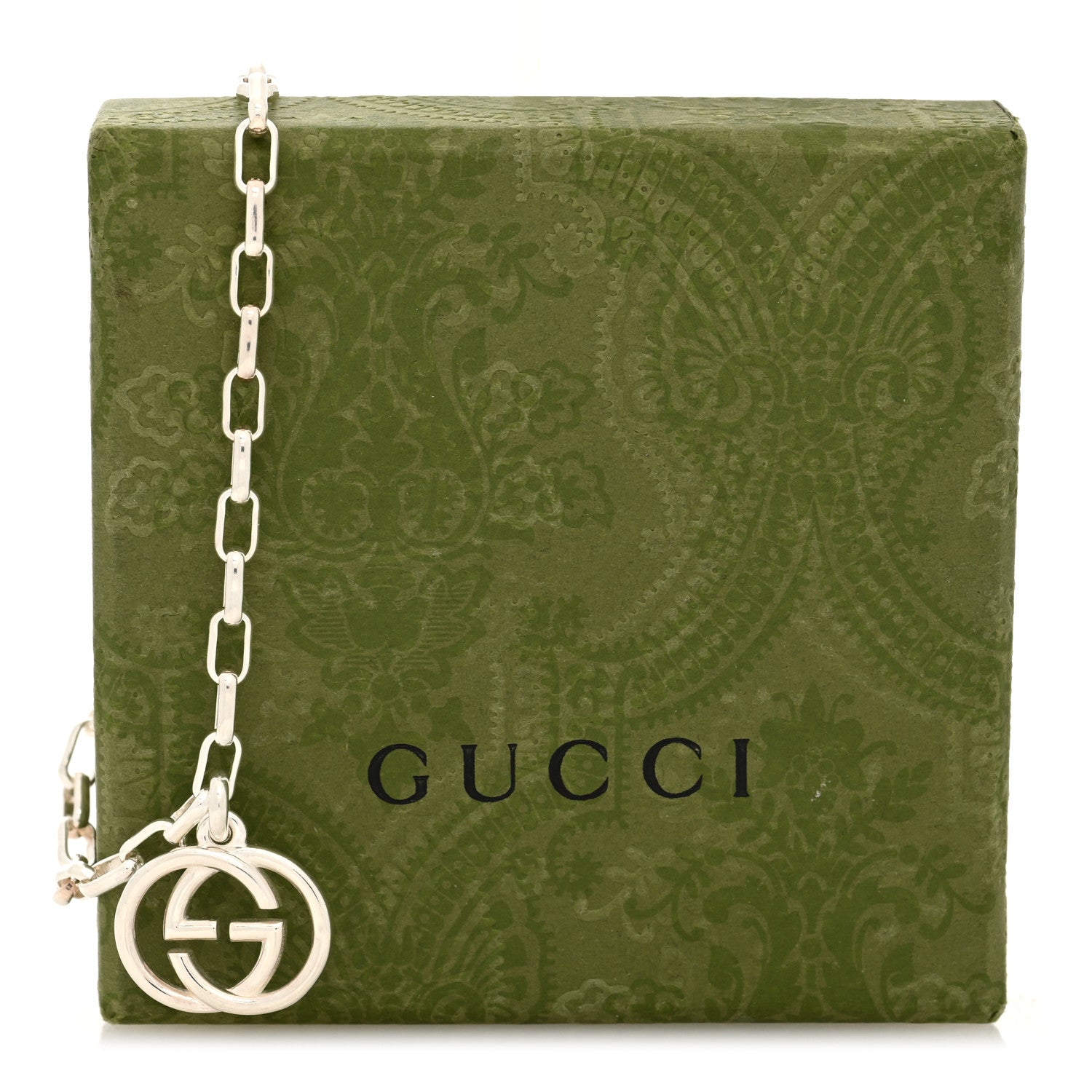 Gucci Sterling Silver Interlocking GG Bracelet 4 of 4