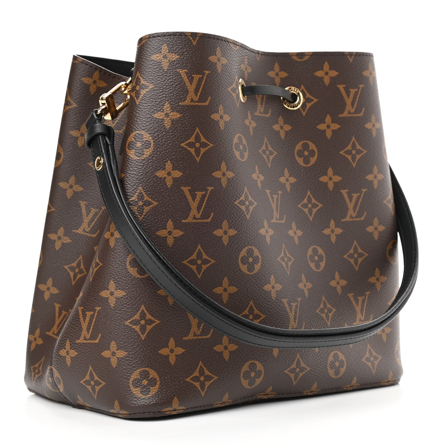 Louis Vuitton Monogram Neonoe MM Black 3 of 10