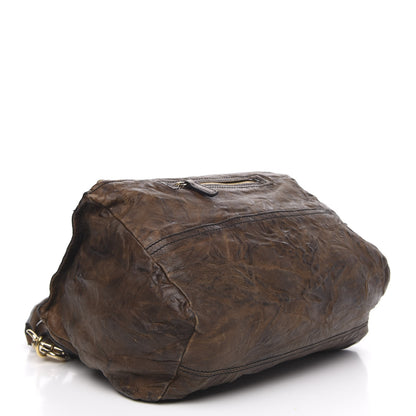 Givenchy Tumbled Sheepskin Medium Pandora Charcoal 4 of 16