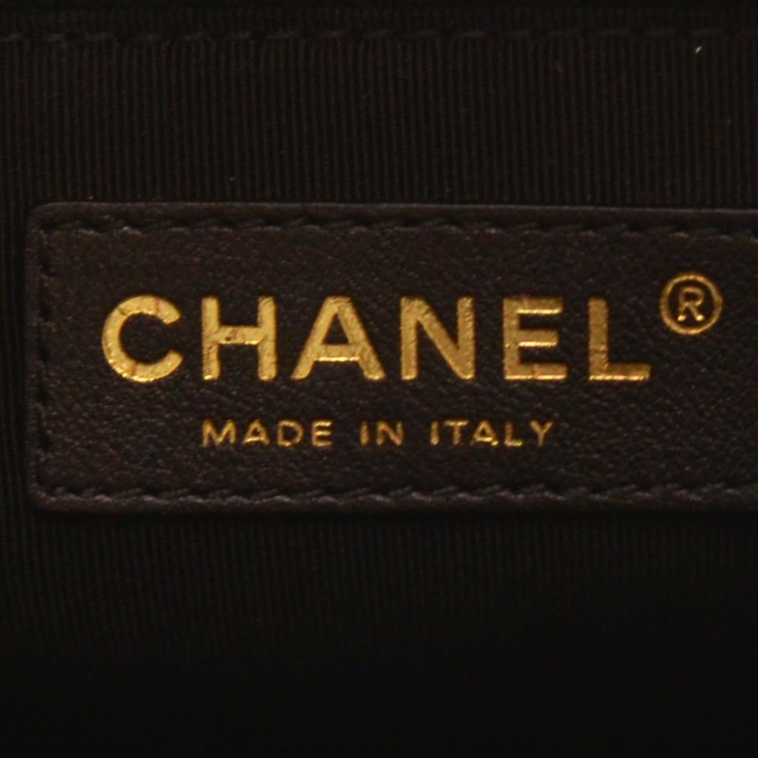 Chanel Jumbo Boy Clutch Black 5 of 8