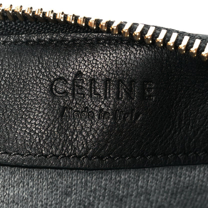 Celine Lambskin Large Trio Crossbody Bag Black 6 of 11