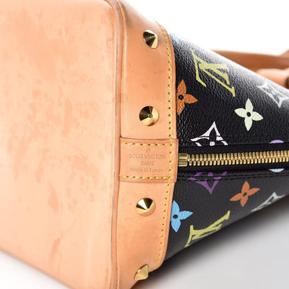 Louis Vuitton Monogram Multicolor Alma Black 6 of 14