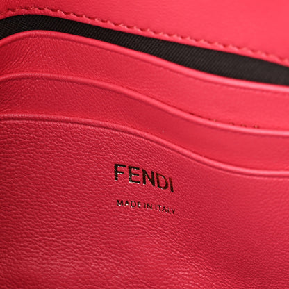 Fendi Nappa FF 1974 Embossed Mini Baguette Lampone 6 of 11