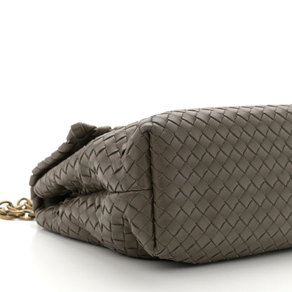 Bottega Veneta Nappa Intrecciato Medium Olimpia Shoulder Bag Mink 10 of 11