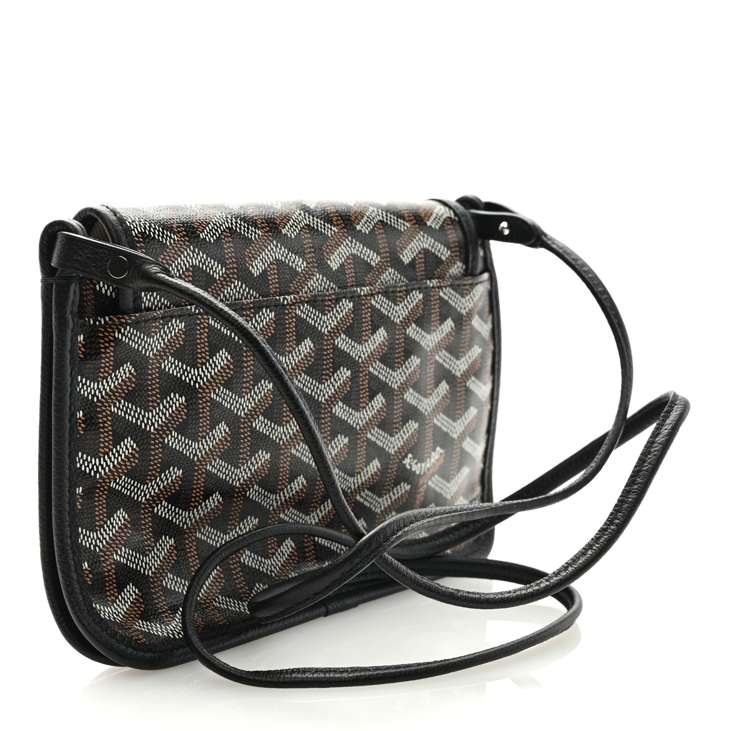 Goyardine Plumet Wallet Clutch Black