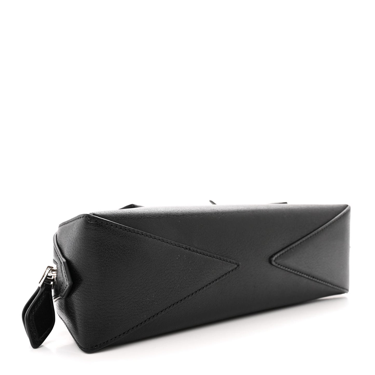 Goatskin Small Le Teckel Bag Black