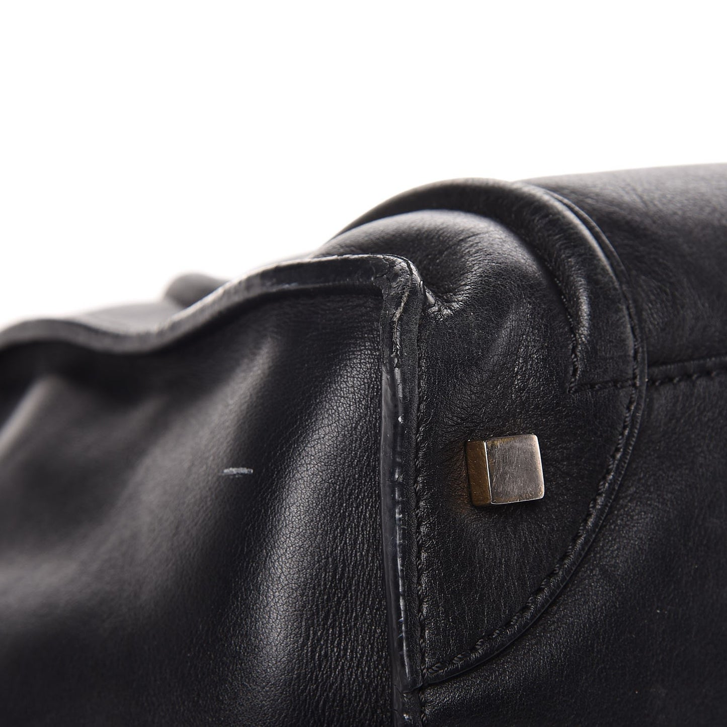 Smooth Calfskin Mini Luggage Black