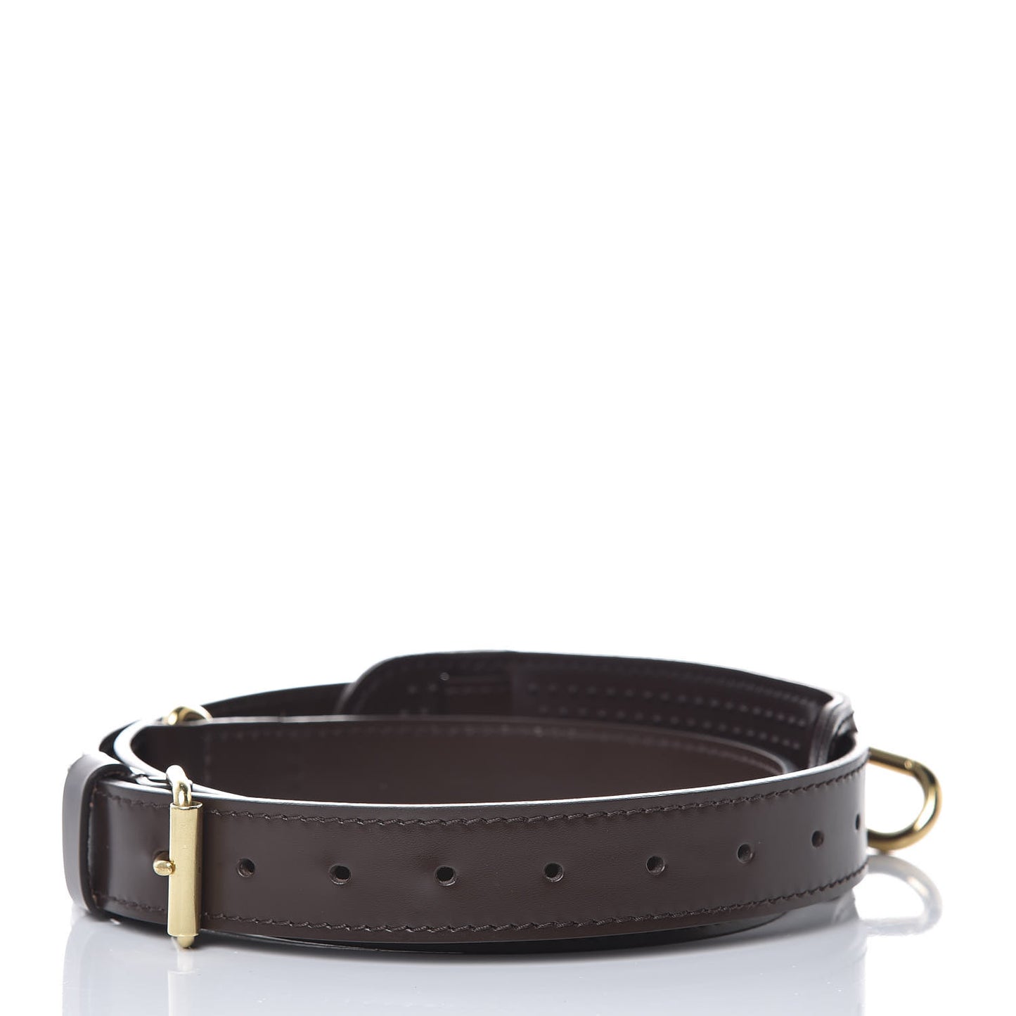 Calfskin Keepall Bandouliere Adjustable Shoulder Strap Brown