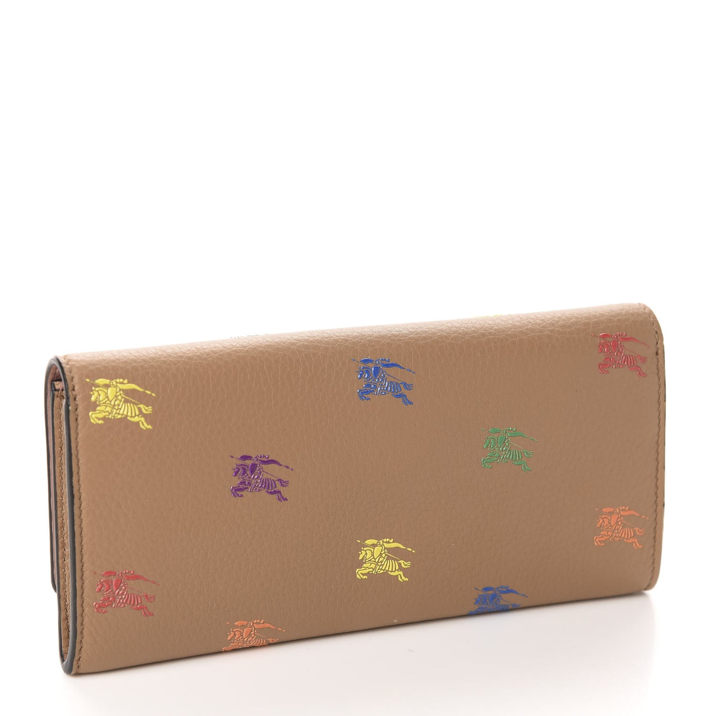 Grained Calfskin EKD Hollee Wallet Light Camel
