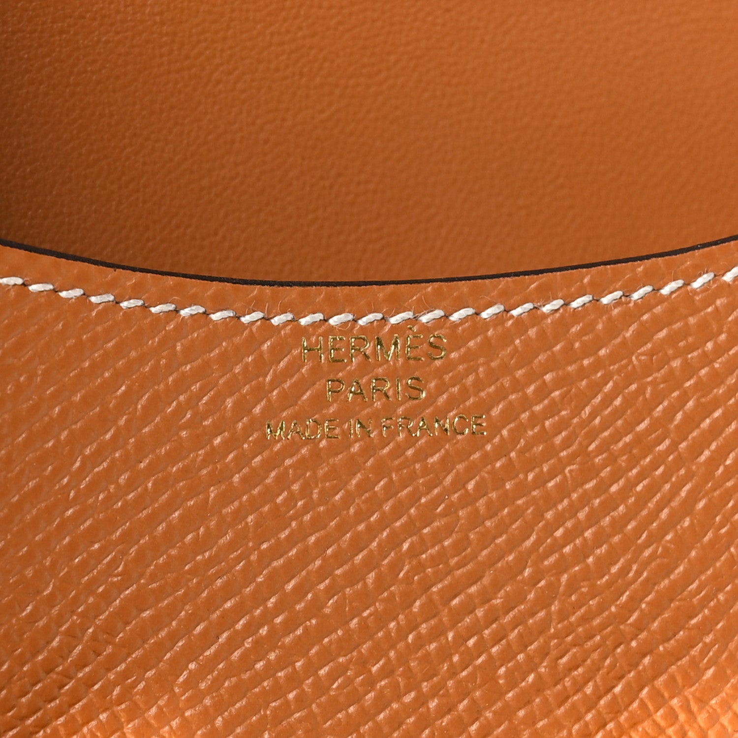 Hermes Epsom Constance Slim Wallet Gold 7 of 9