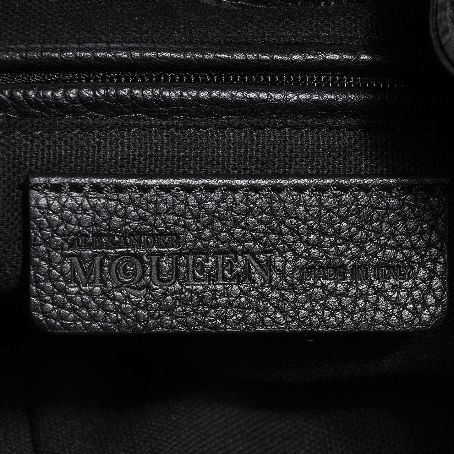 Calfskin Padlock Skull Bucket Bag Black