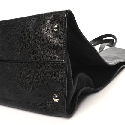 Prada Saffiano Lux Cuir Tote Black 9 of 11