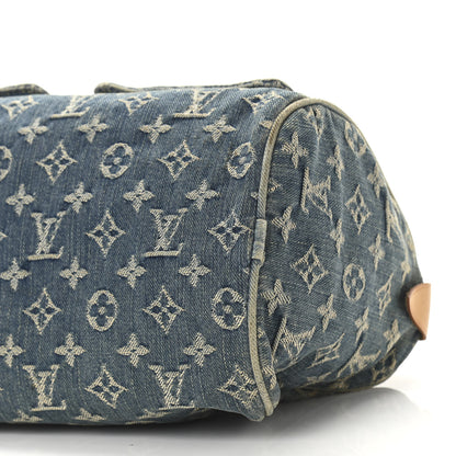Louis Vuitton Monogram Denim Neo Speedy Blue 8 of 12