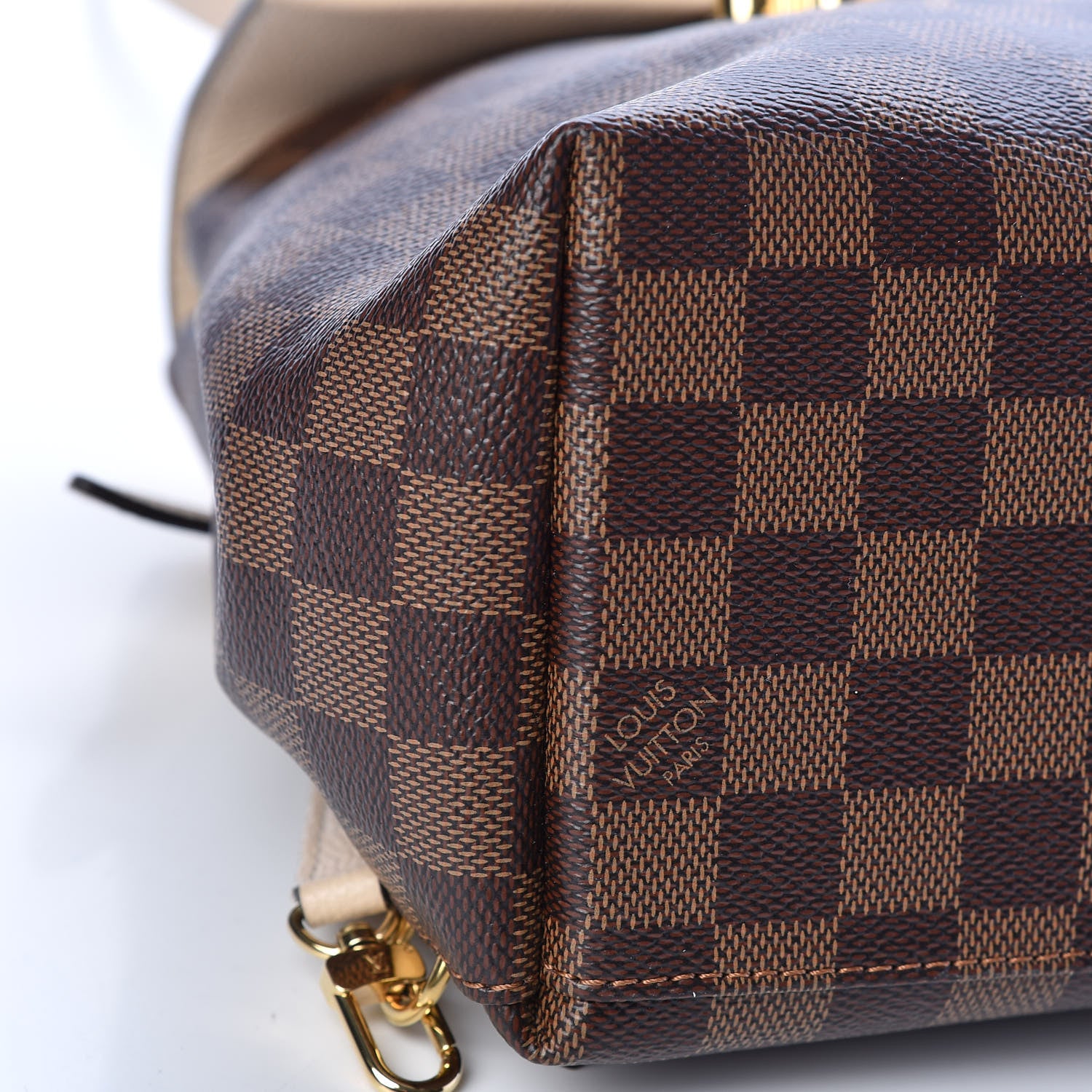 Louis Vuitton Damier Ebene Clapton Backpack Creme 5 of 11