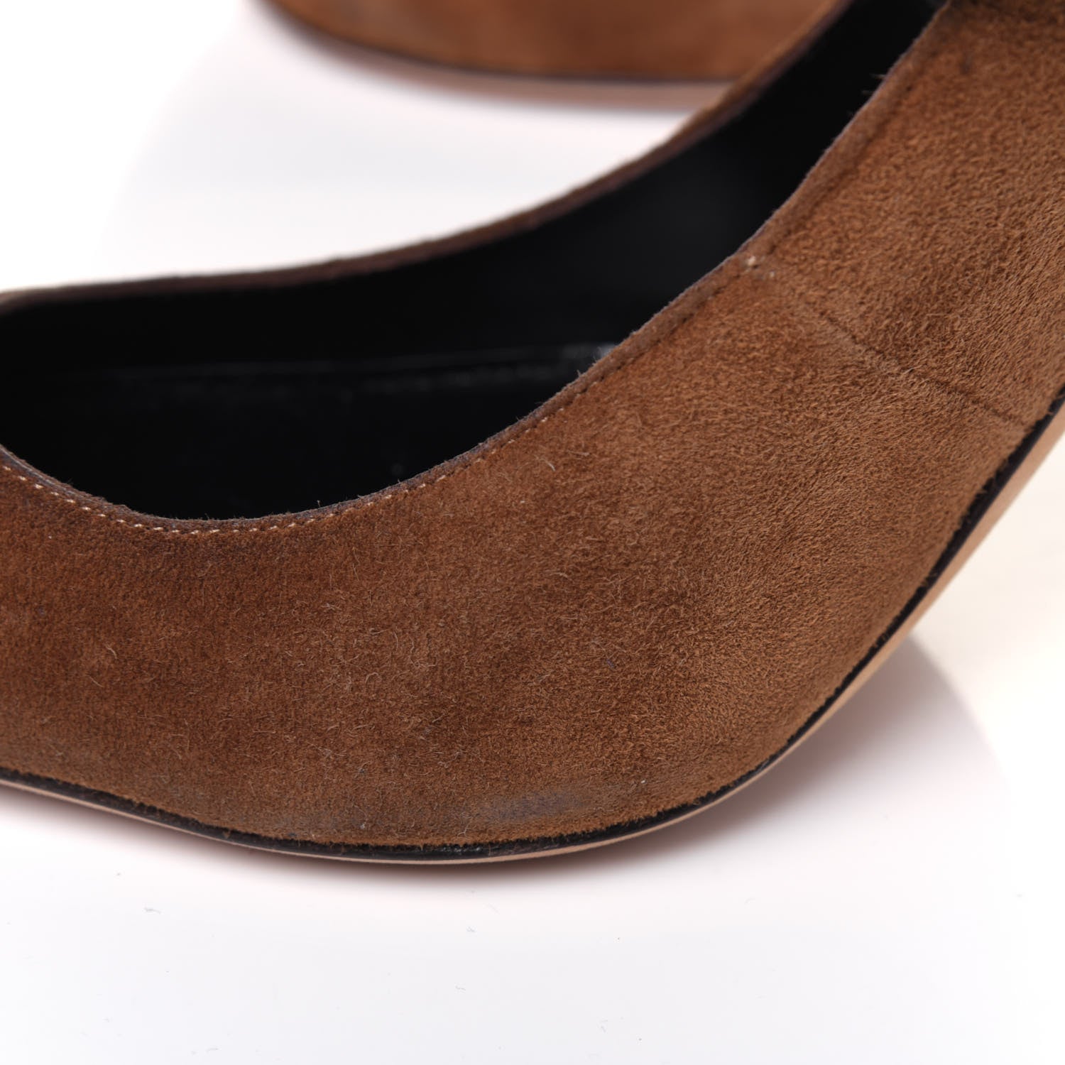Saint Laurent Suede Majorelle 105 Pumps 35.5 Moro Coffee 9 of 14