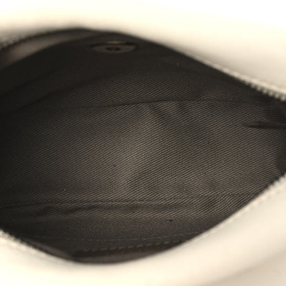 Chanel Goatskin Quilted Small Casual Trip Camera Case White 5 of 12