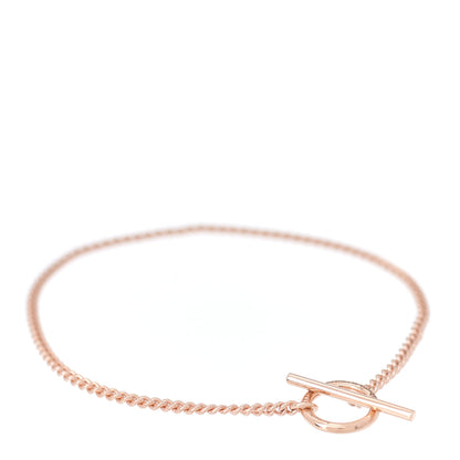 Hermes 18K Rose Gold Small Echappee Bracelet SH 1 of 5