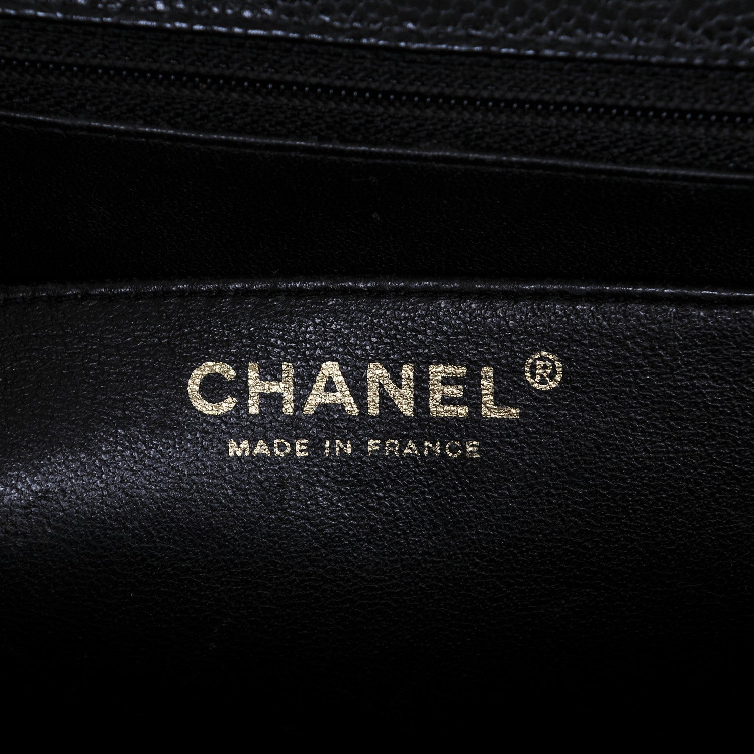 Chanel Caviar Quilted Jumbo Single Flap Black 6 of 7
