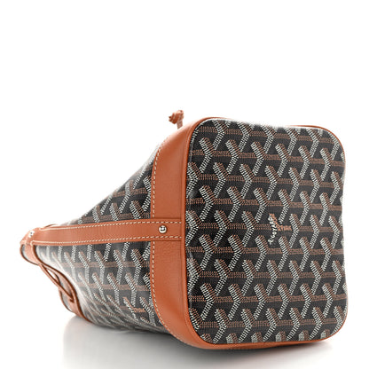 Goyard Goyardine Petit Flot Bucket Bag PM Black Gold 4 of 10