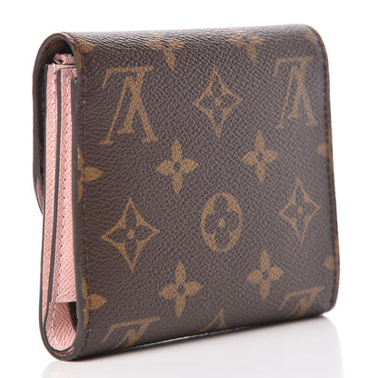 Louis Vuitton Monogram Ariane Compact Wallet Rose Ballerine 3 of 9