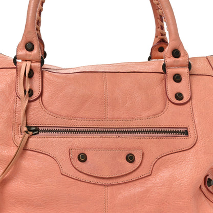 Balenciaga Agneau Classic Hardware Work Vieux Rose 9 of 11