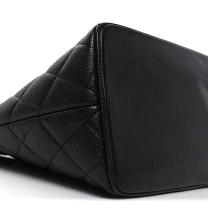 Chanel Caviar Quilted Medallion Tote Black 9 of 10