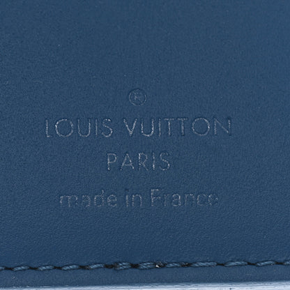 Louis Vuitton Cowhide Monogram Pocket Organizer Denim Blue 5 of 5
